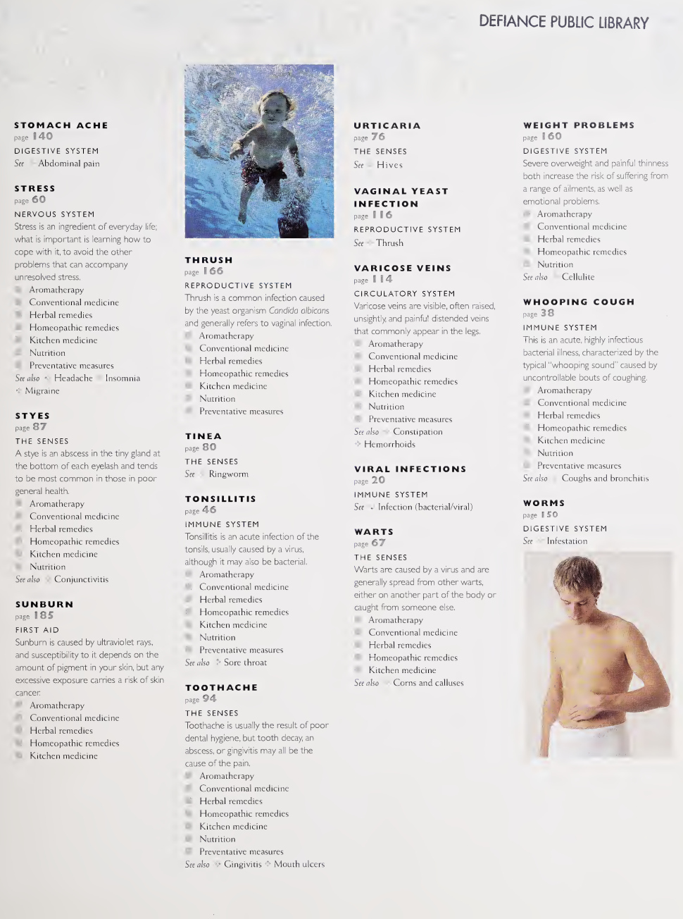Sample page 9 from the home remedies reference