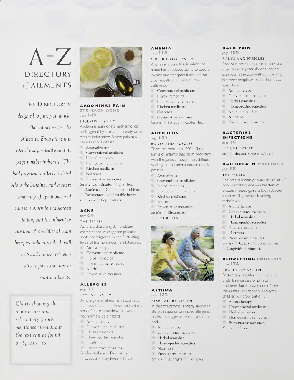Sample page 2 from the home remedies reference